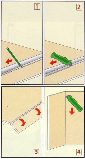 Alçıpan kesimi resim