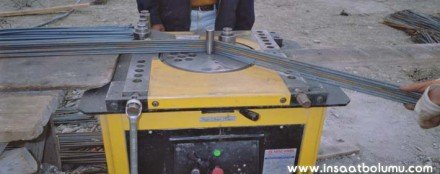 Bükme makinesi ile etriye yapma resim Bükme makinesi ile etriye yapma resim